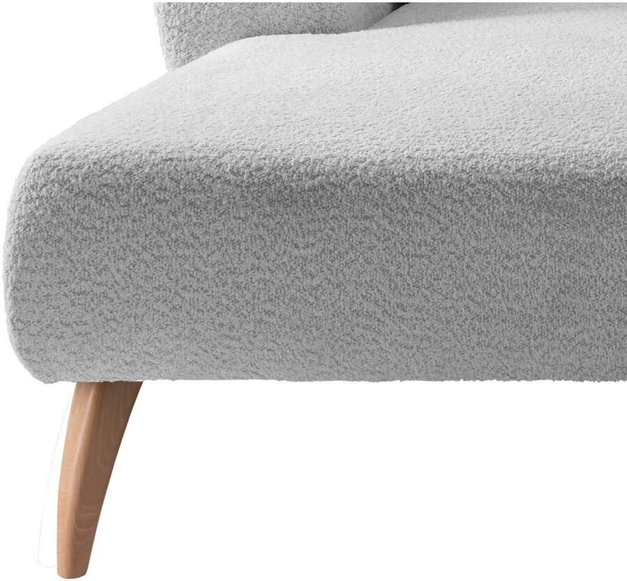 INOSIGN Hoekbank Colori gestoffeerde meubelen met tijdloos elegante rugleuning. L-vorm