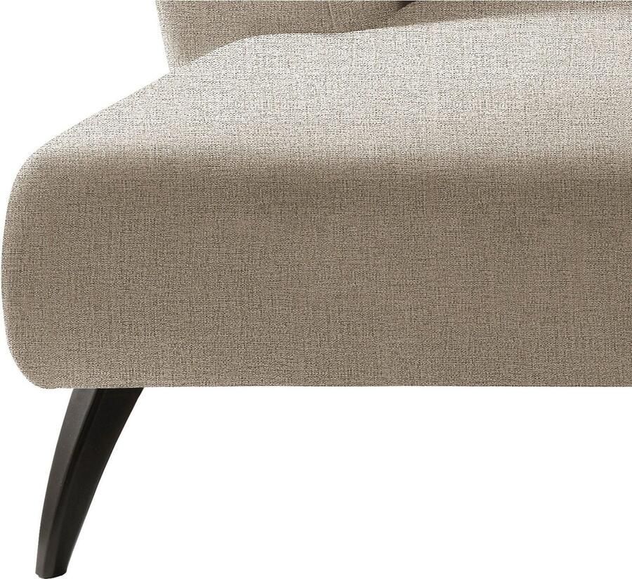 INOSIGN Hoekbank Colori gestoffeerde meubelen met tijdloos elegante rugleuning. L-vorm