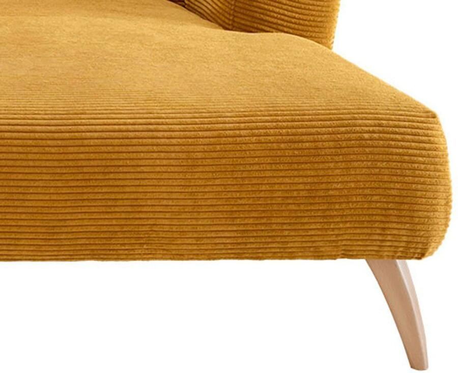 INOSIGN Hoekbank Colori gestoffeerde meubelen met tijdloos elegante rugleuning. L-vorm