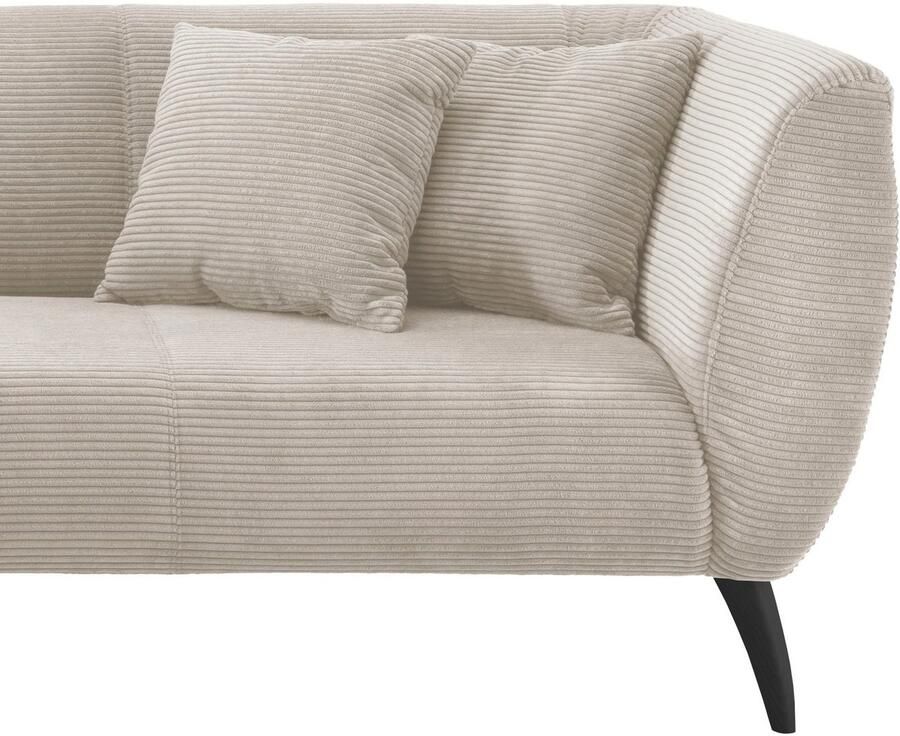 INOSIGN Hoekbank Colori gestoffeerde meubelen met tijdloos elegante rugleuning. L-vorm