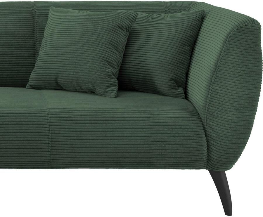 INOSIGN Hoekbank Colori gestoffeerde meubelen met tijdloos elegante rugleuning. L-vorm