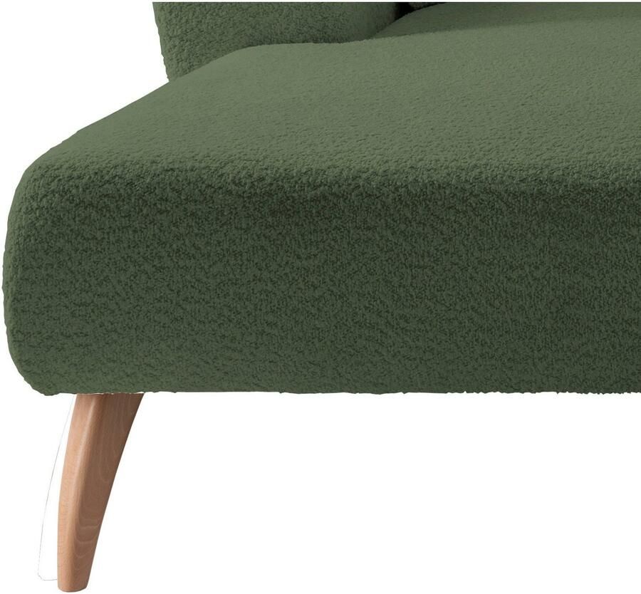 INOSIGN Hoekbank Colori gestoffeerde meubelen met tijdloos elegante rugleuning. L-vorm