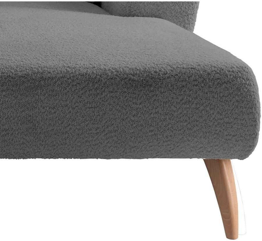 INOSIGN Hoekbank Colori gestoffeerde meubelen met tijdloos elegante rugleuning. L-vorm