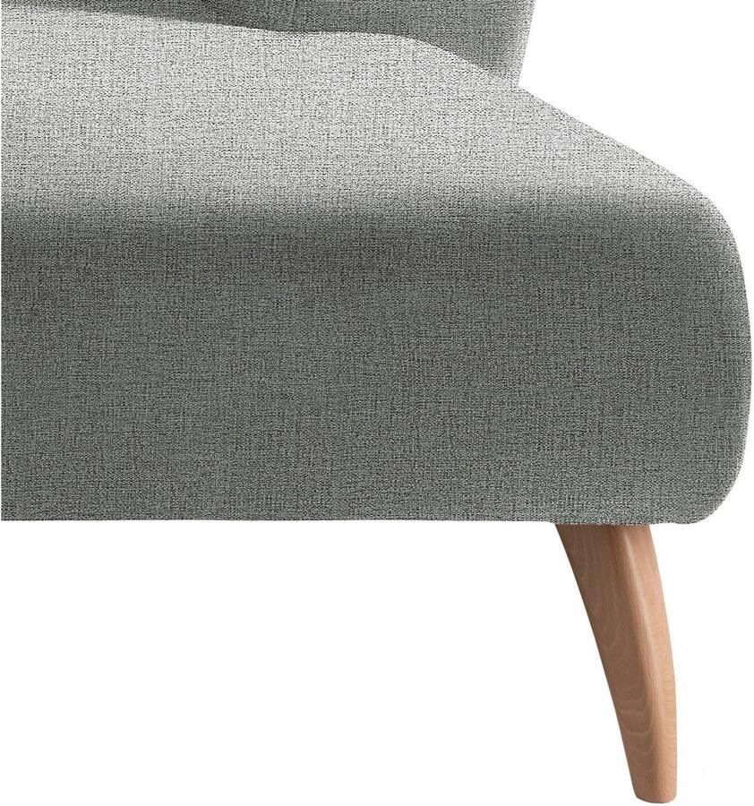 INOSIGN Hoekbank Colori gestoffeerde meubelen met tijdloos elegante rugleuning. L-vorm