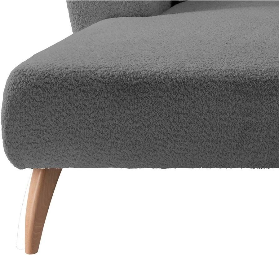 INOSIGN Hoekbank Colori gestoffeerde meubelen met tijdloos elegante rugleuning. L-vorm