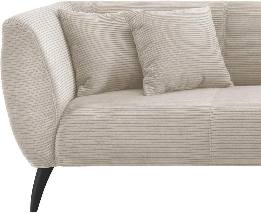 INOSIGN Hoekbank Colori gestoffeerde meubelen met tijdloos elegante rugleuning. L-vorm