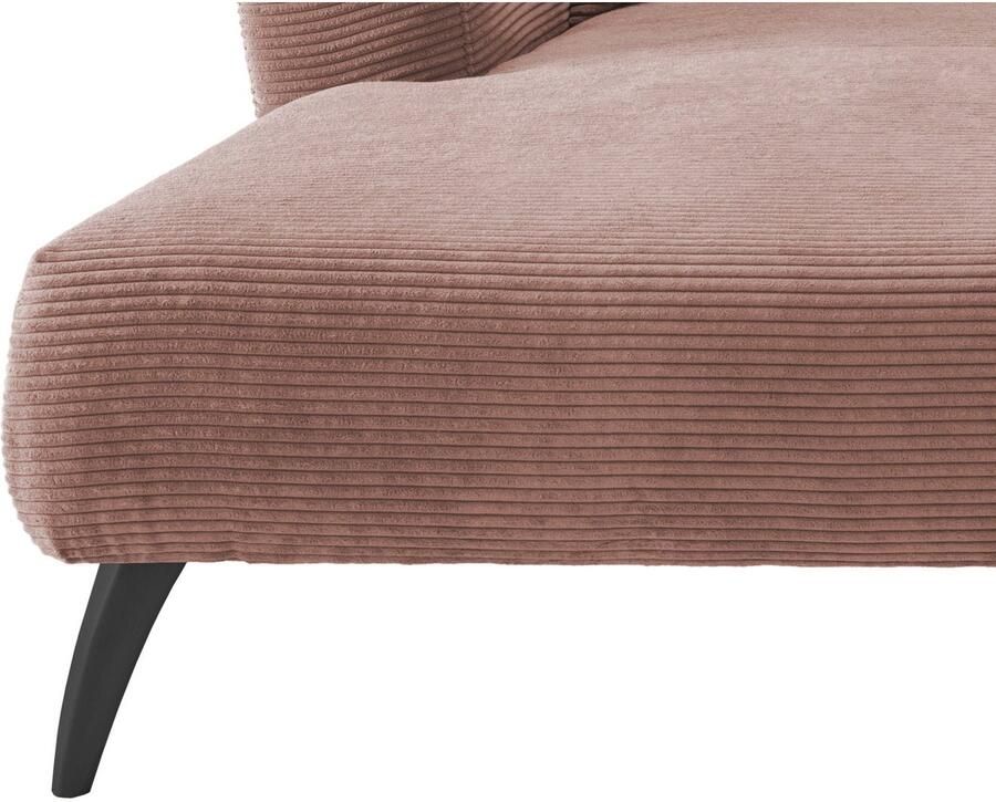 INOSIGN Hoekbank Colori gestoffeerde meubelen met tijdloos elegante rugleuning. L-vorm