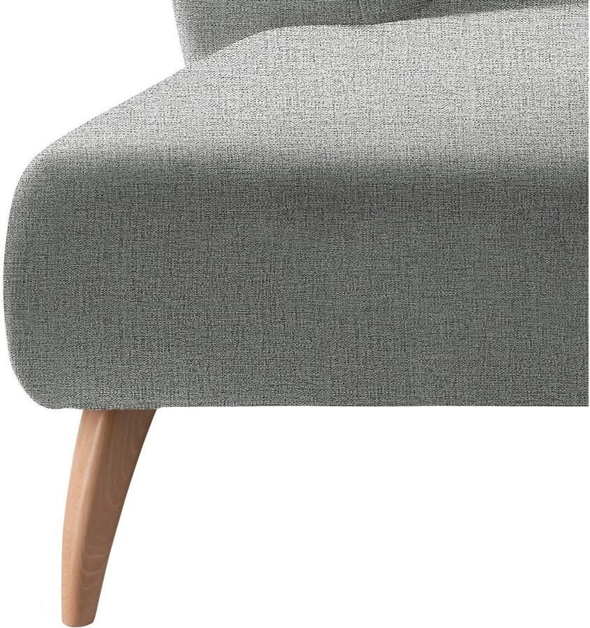 INOSIGN Hoekbank Colori gestoffeerde meubelen met tijdloos elegante rugleuning. L-vorm