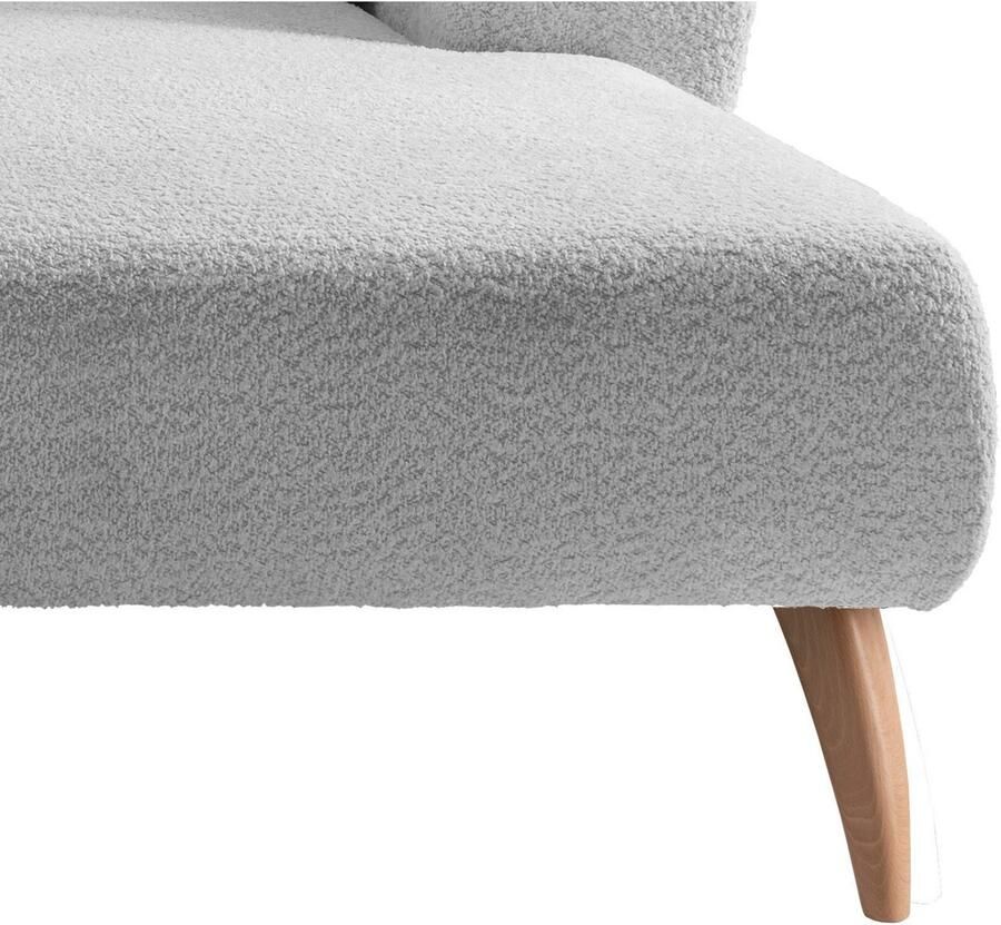 INOSIGN Hoekbank Colori gestoffeerde meubelen met tijdloos elegante rugleuning. L-vorm