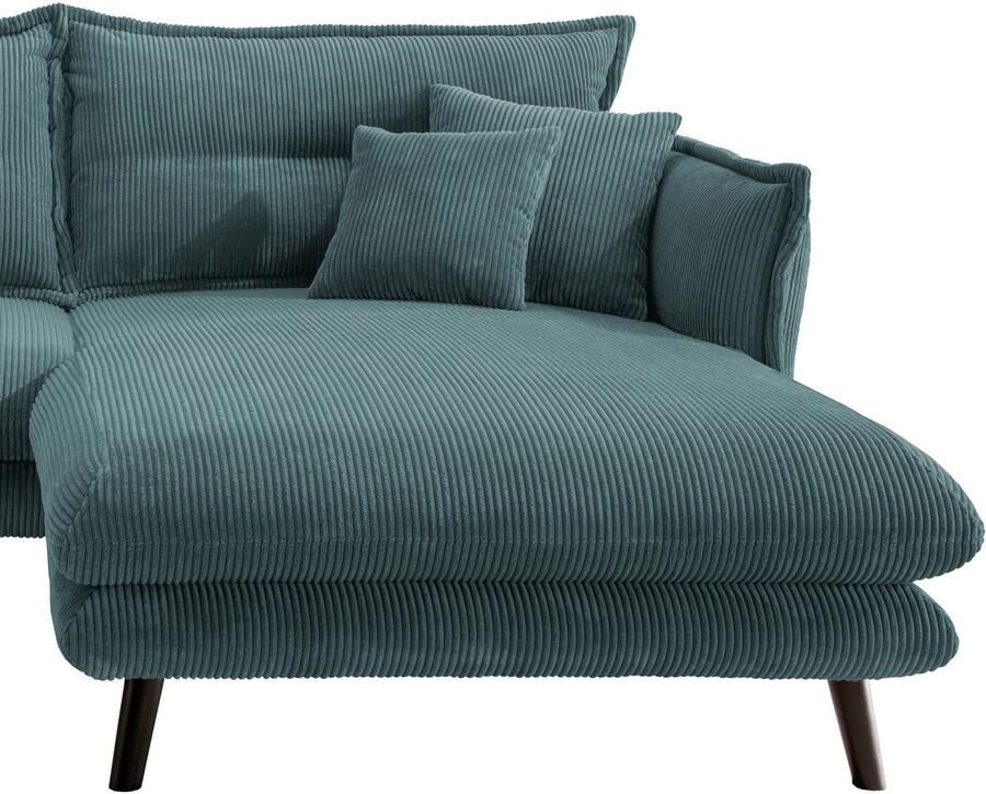 INOSIGN Hoekbank Lazio modern design comfortabel smalle armleuningen OTTO's Choice