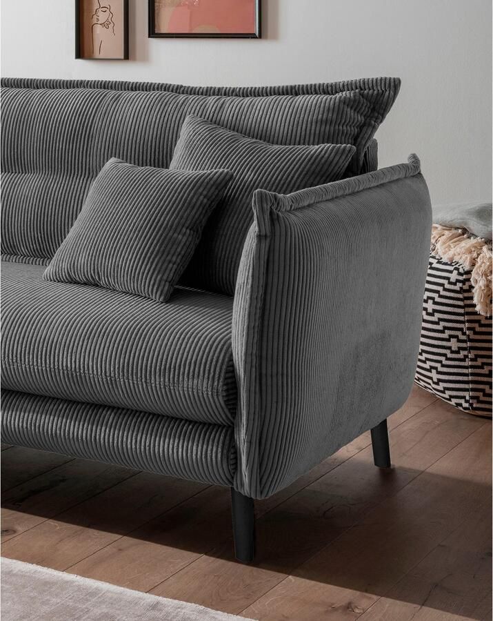 INOSIGN Hoekbank Lazio modern design comfortabel smalle armleuningen OTTO's Choice