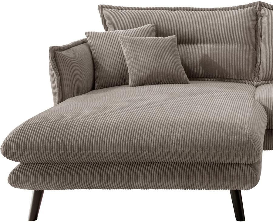 INOSIGN Hoekbank Lazio modern design comfortabel smalle armleuningen OTTO's Choice