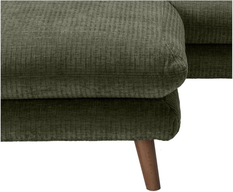 INOSIGN Hoekbank Lazio modern en comfortabel smalle armleuningen geweldige detailafwerking