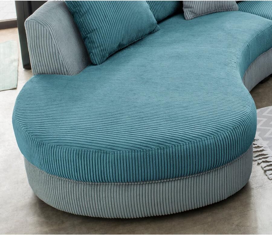 INOSIGN Hoekbank Limoncello organische vormentaal OTTO's Choice L-vorm