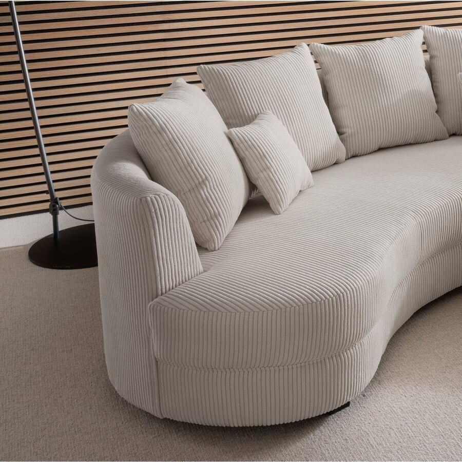 INOSIGN Hoekbank Limoncello organische vormentaal OTTO's Choice L-vorm