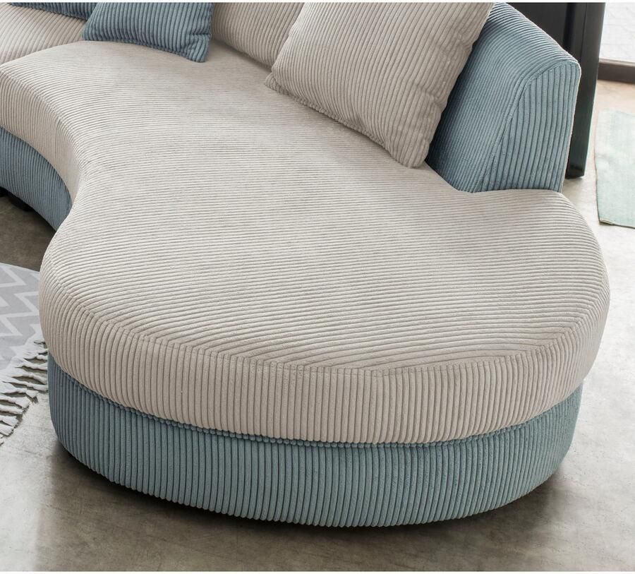 INOSIGN Hoekbank Limoncello organische vormentaal OTTO's Choice L-vorm