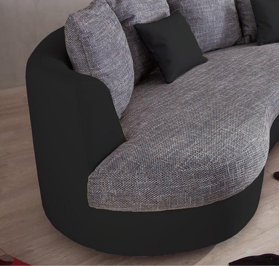 INOSIGN Hoekbank Limoncello organische vormentaal OTTO's Choice L-vorm