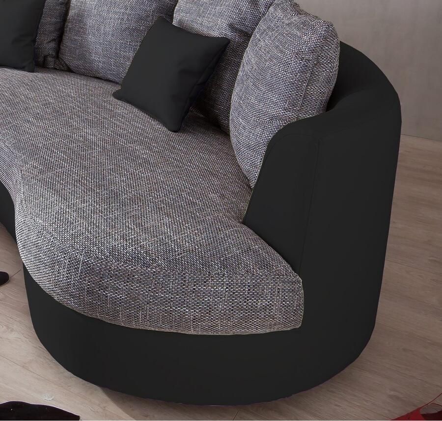 INOSIGN Hoekbank Limoncello organische vormentaal OTTO's Choice L-vorm