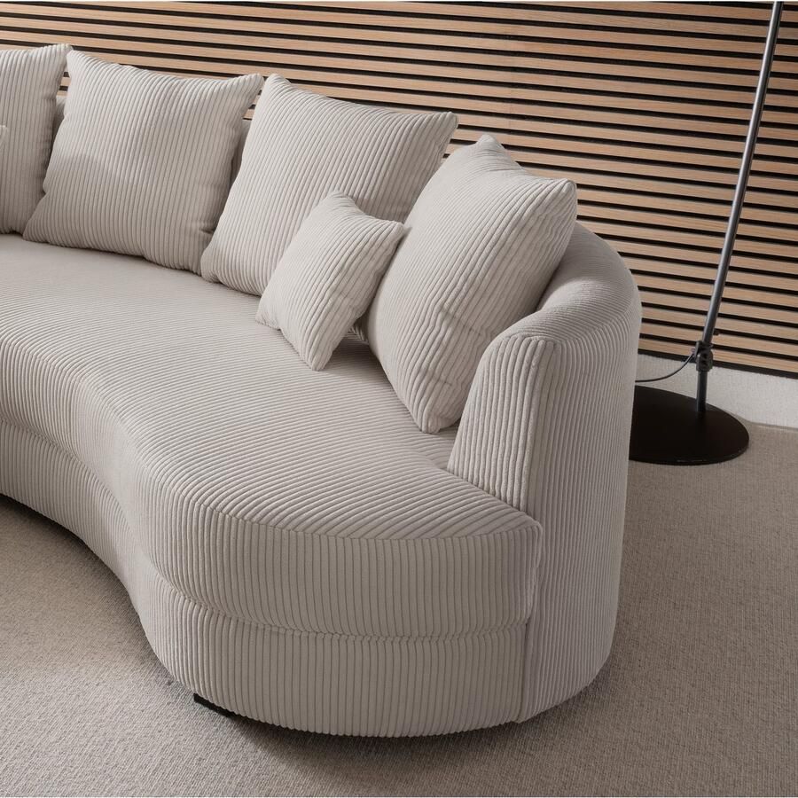 INOSIGN Hoekbank Limoncello organische vormentaal OTTO's Choice L-vorm