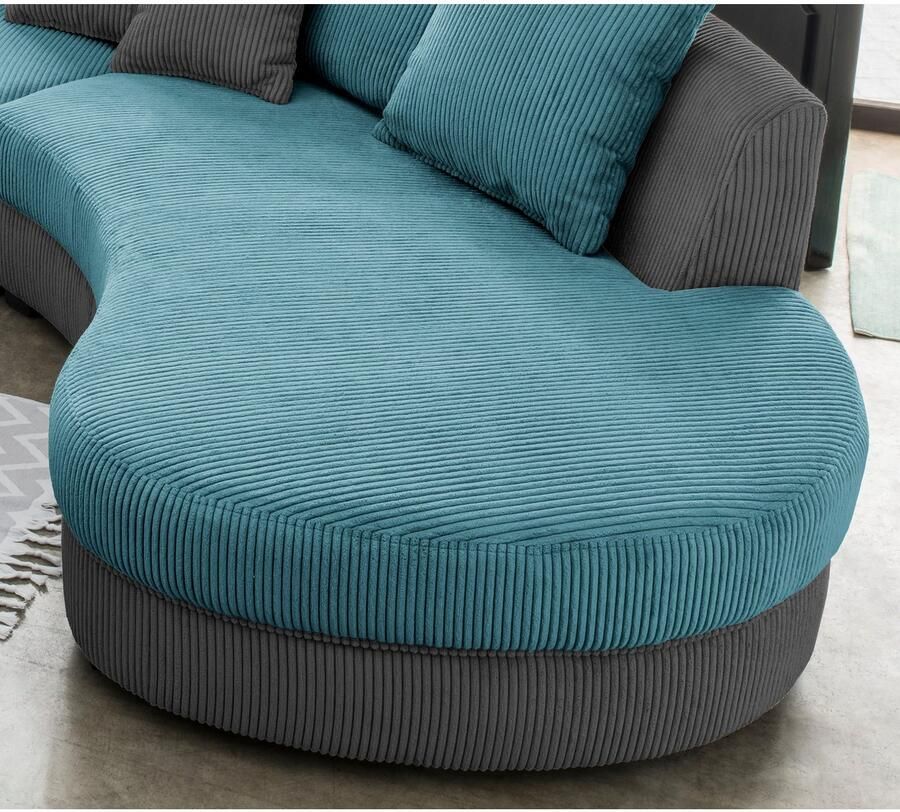 INOSIGN Hoekbank Limoncello organische vormentaal OTTO's Choice L-vorm