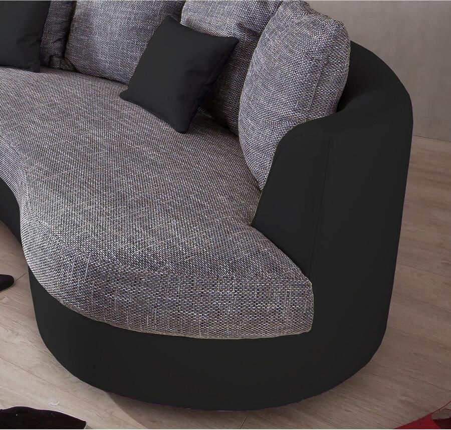 INOSIGN Hoekbank Limoncello organische vormentaal OTTO's Choice L-vorm