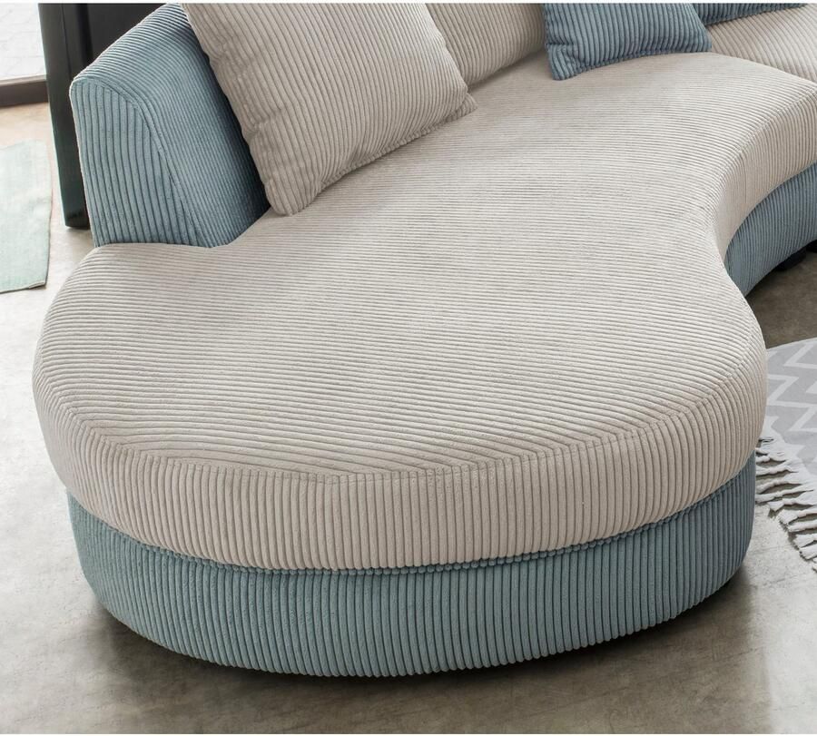 INOSIGN Hoekbank Limoncello organische vormentaal OTTO's Choice L-vorm