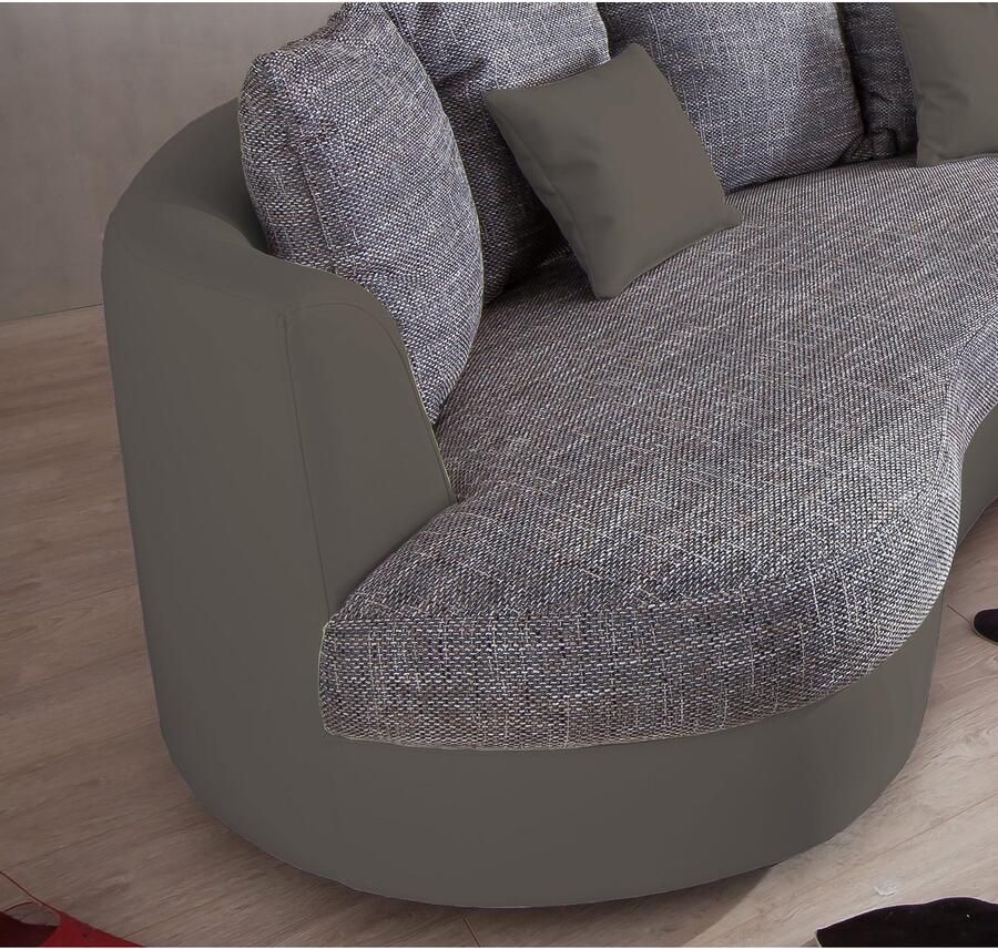 INOSIGN Hoekbank Limoncello organische vormentaal OTTO's Choice L-vorm