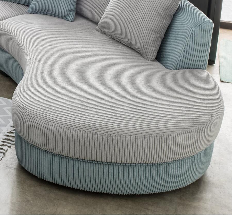 INOSIGN Hoekbank Limoncello organische vormentaal OTTO's Choice L-vorm