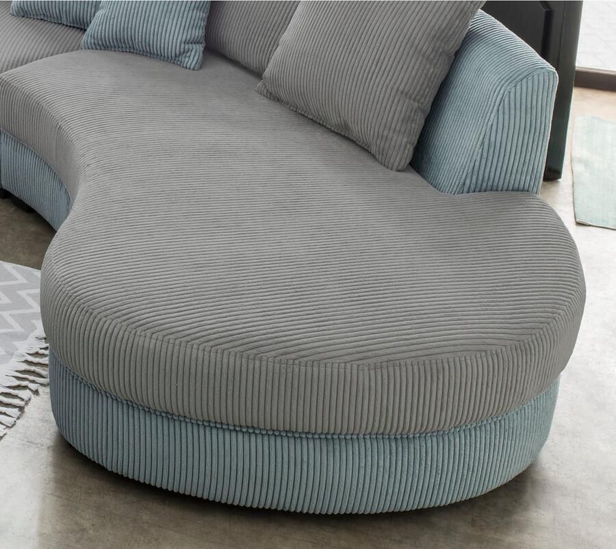 INOSIGN Hoekbank Limoncello organische vormentaal OTTO's Choice L-vorm