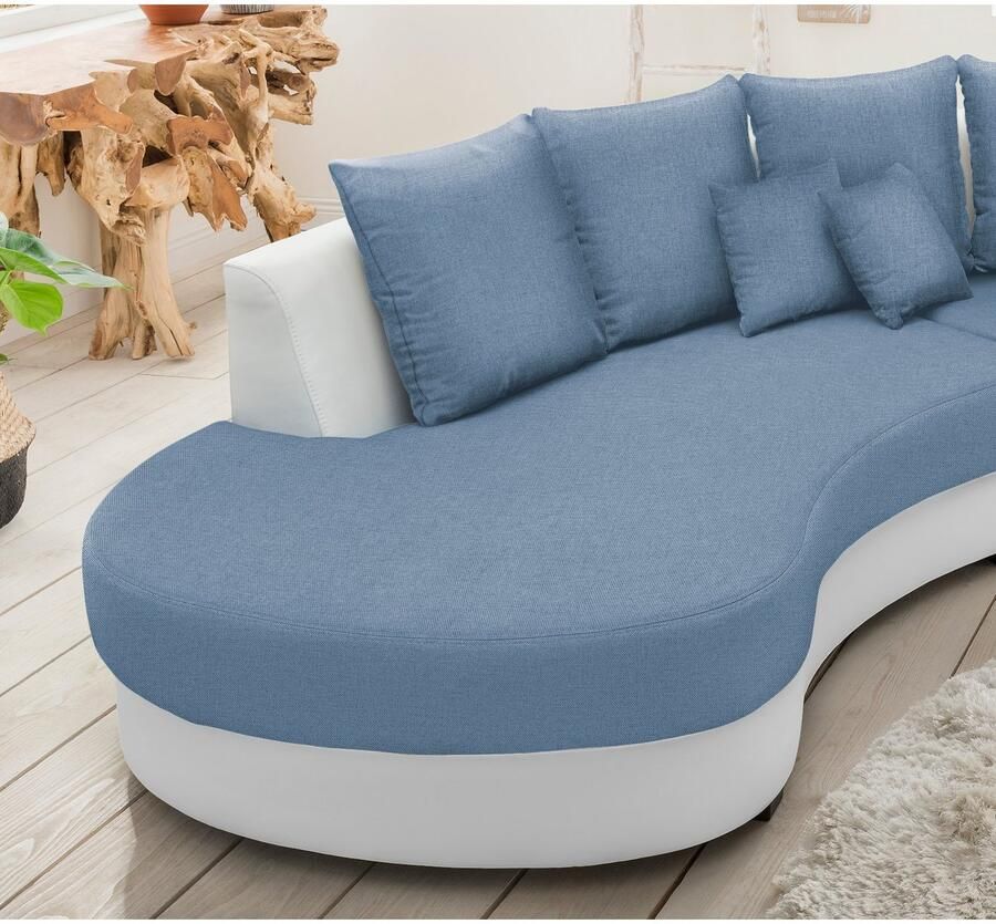 INOSIGN Hoekbank Limoncello organische vormentaal OTTO's Choice L-vorm