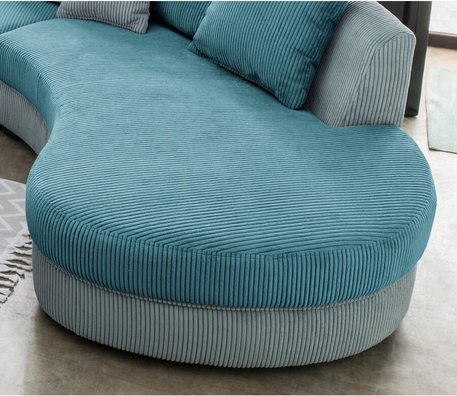 INOSIGN Hoekbank Limoncello organische vormentaal OTTO's Choice L-vorm