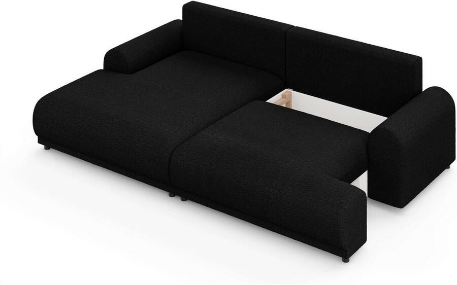 INOSIGN Hoekbank Marsby met bedfunctie en bedlade afmetingen: B H D 242 65 145 cm