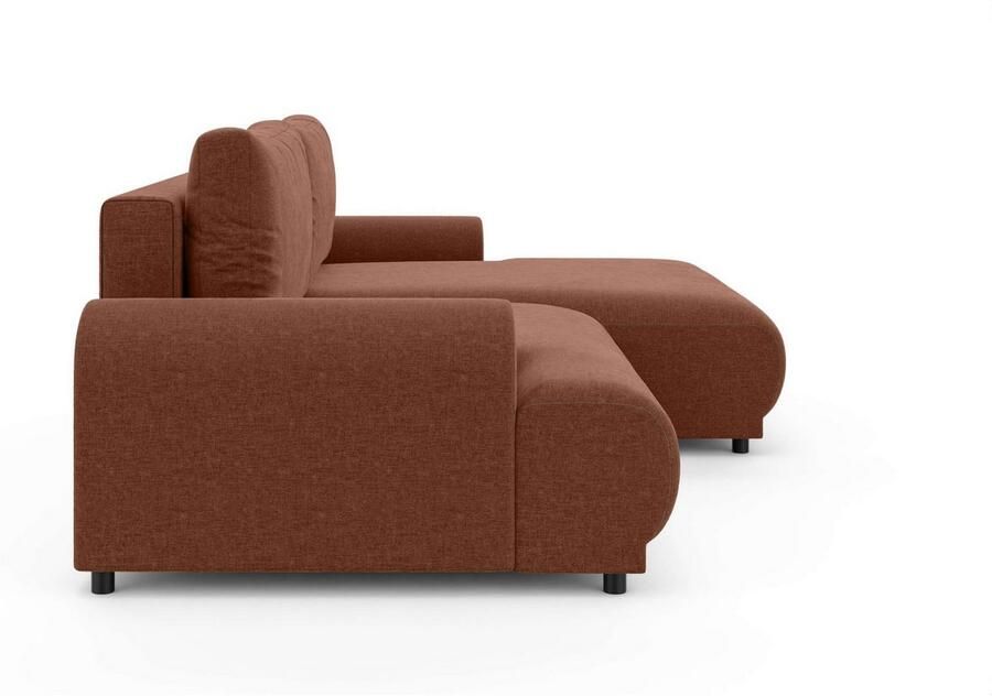 INOSIGN Hoekbank Marsby met bedfunctie en bedlade afmetingen: B H D 242 65 145 cm