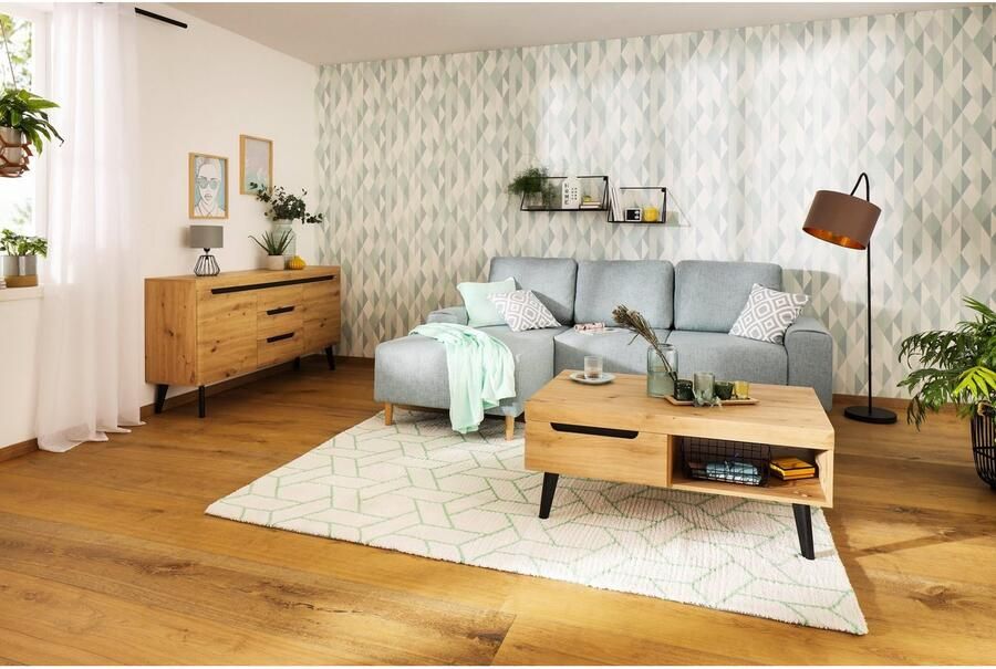 INOSIGN Salontafel Torge bijzettafel salontafel tafel koffietafel (1 stuk)