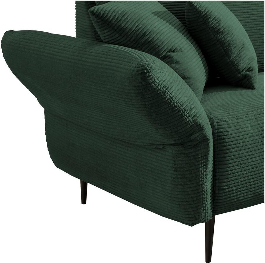 INOSIGN Hoekbank Vanilla L-vorm Armleuningfunctie