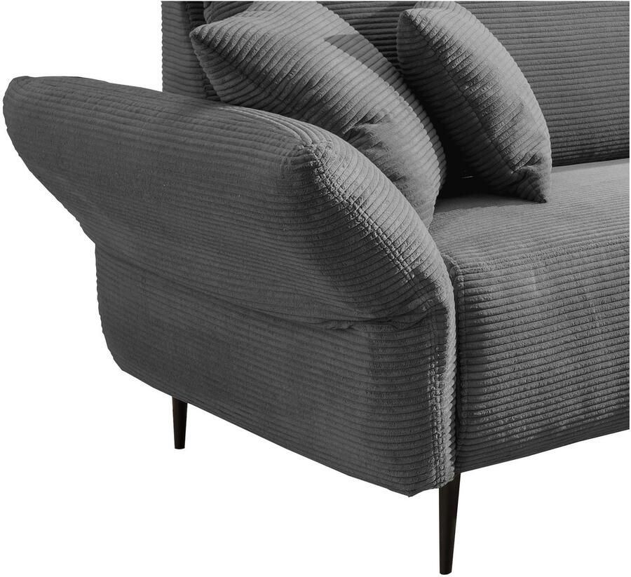 INOSIGN Hoekbank Vanilla L-vorm Armleuningfunctie