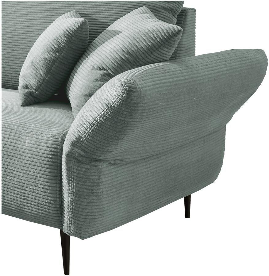 INOSIGN Hoekbank Vanilla L-vorm Armleuningfunctie