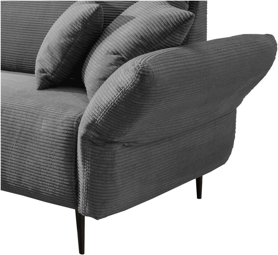 INOSIGN Hoekbank Vanilla L-vorm Armleuningfunctie