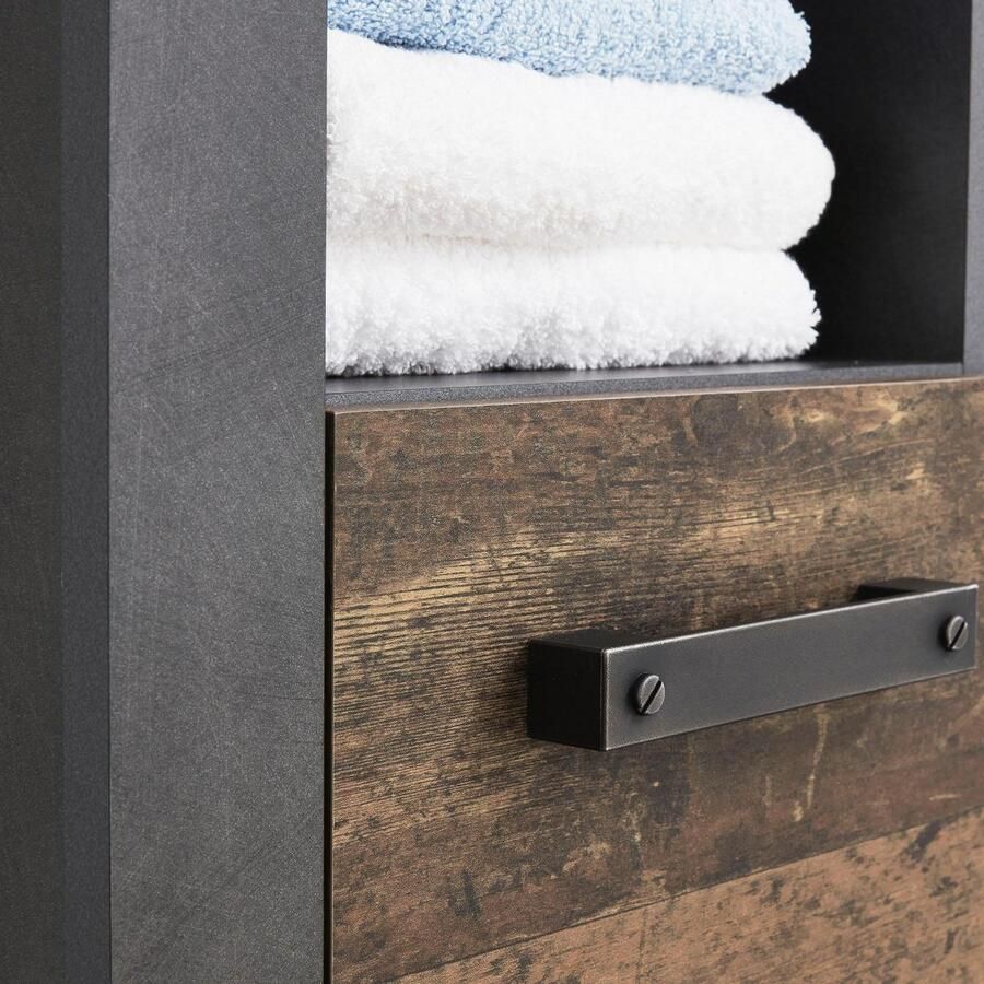 INOSIGN Hoge kast Ilana Hoge kast met 2 deuren & 1 vak (B D H) 36 31 184 cm