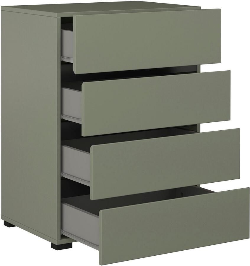 INOSIGN Kast Cross Breedte 60 cm moderne greeploze sideboard 4 lades