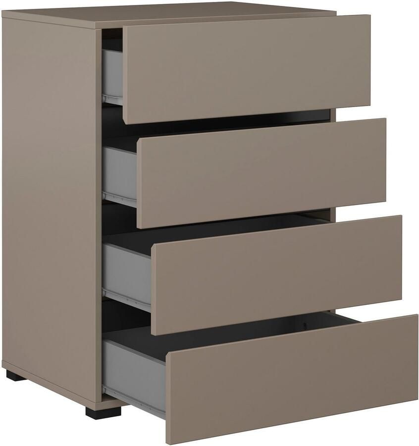 INOSIGN Kast Cross Breedte 60 cm moderne greeploze sideboard 4 lades