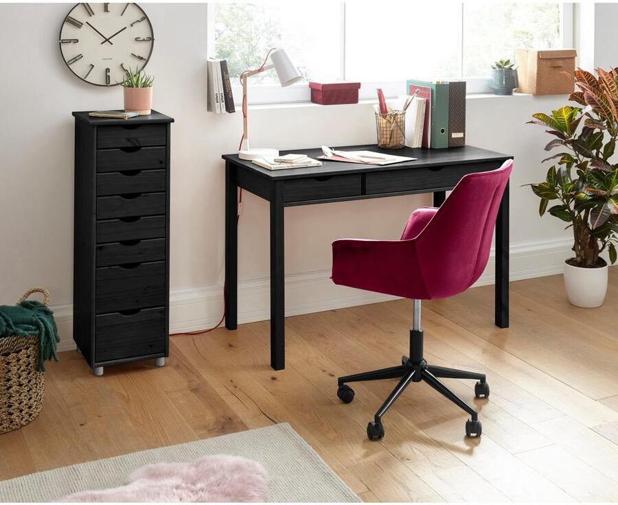 INOSIGN Kast Gava massief grenenhout met vele opbergmogelijkheden breedte 34 cm