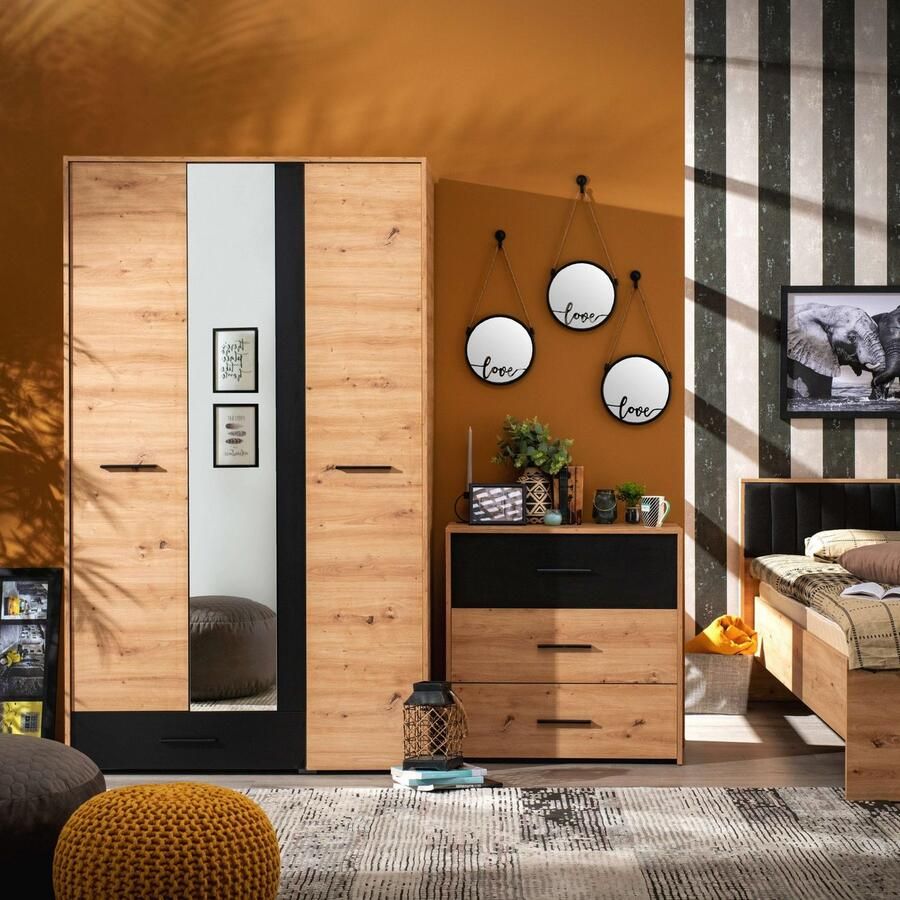 INOSIGN Kledingkast Varadero MET uitgebreide binnenuitrusting FSC-gecertificeerd