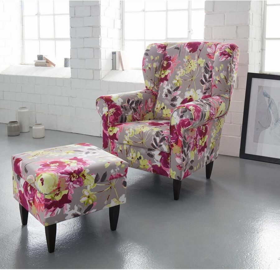 INOSIGN Oorfauteuil Asino met binnenvering