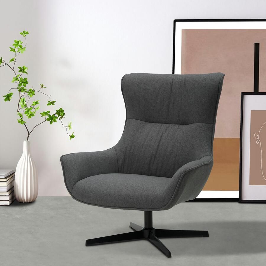 INOSIGN Oorfauteuil FORNEY relaxstoel tv-stoel lounge-stoel