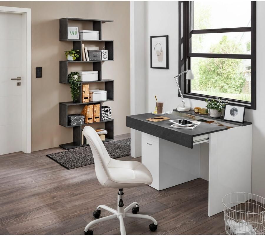 INOSIGN Ordnerrek Calli Regal in modern ontwerp breedte 80 cm x hoogte 192 cm gemaakt in Italië