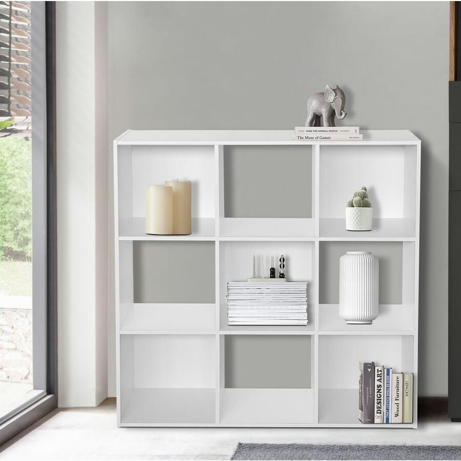 INOSIGN Ordnerrek Nahuel Boekenrek kubusrek in modern design B 91 x H 91 cm