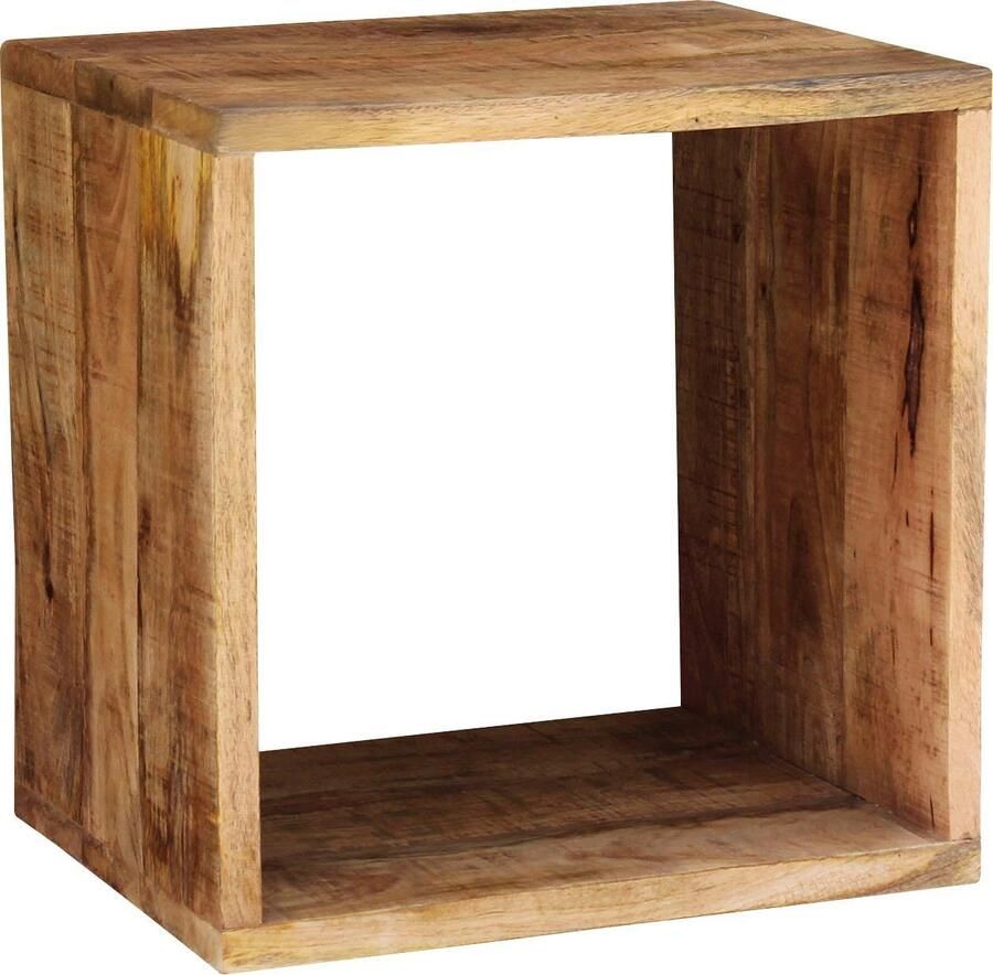 Artistiq Living Artistiq Wandplank Aeden Mangohout 44 x 44cm Bruin