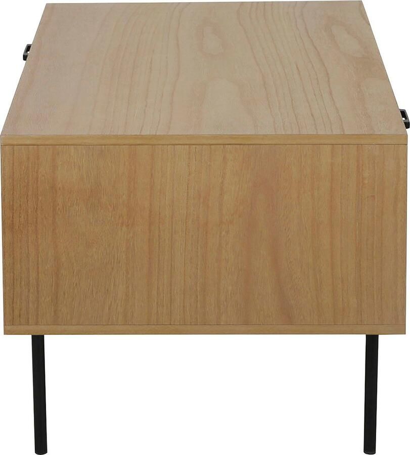 INOSIGN Salontafel Ailis Elk 1 lade 1 open vak aan beide kanten