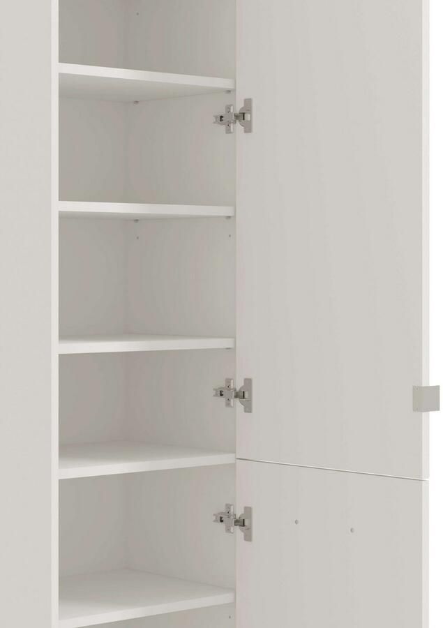 INOSIGN Schoenenkast Menorca schoenenkast opslagkast schoenenrek breedte 47 cm met twee deuren in moderne en elegante kleuren met een spiegel